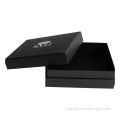 2014 black paper cardboard, gift packaging box, customized size and logo